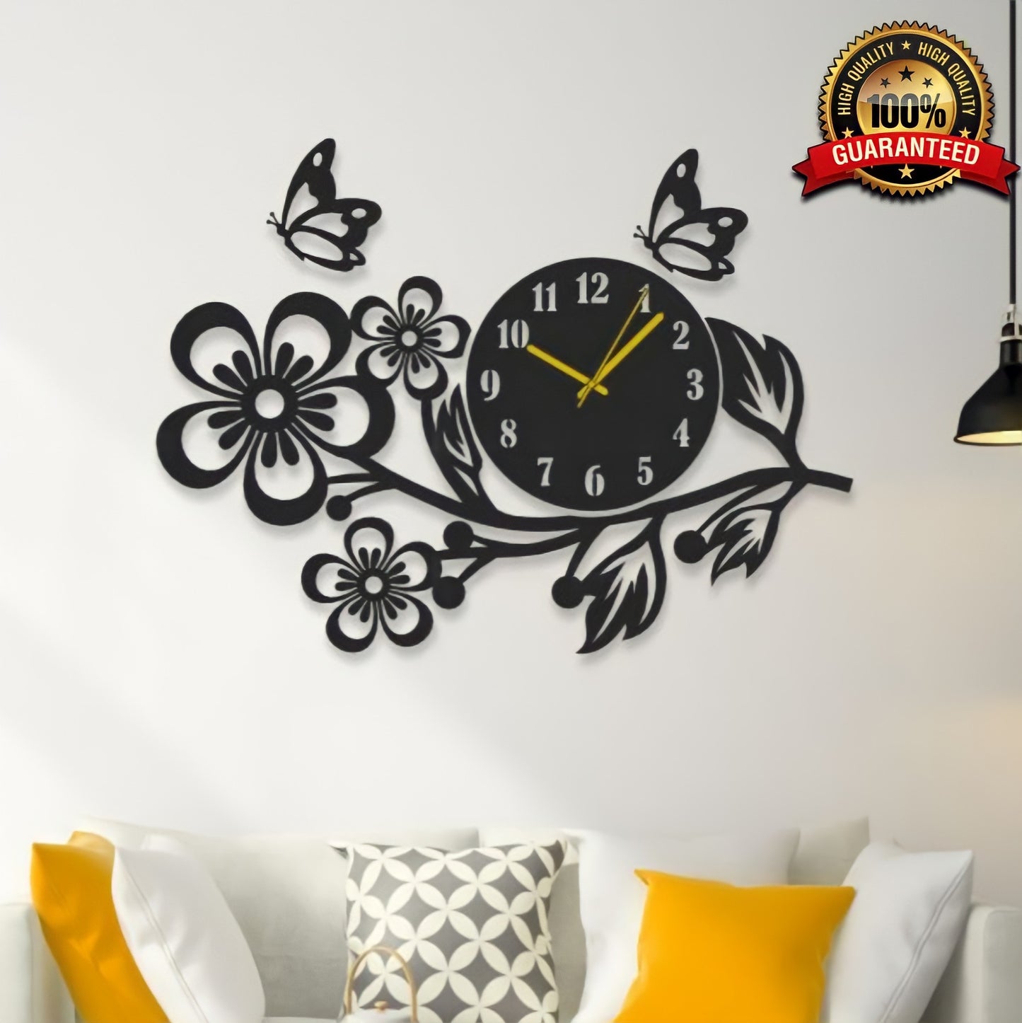 High quality wooden wall clock | Family Shaped wall clock