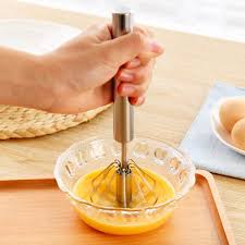 Manual Egg Beater coffee beater manual Whisker Beater Hand Whisker Egg Whisker Coffee Whisker Hand Push Beater Semi Automatic Whisker Stainless Steel Beater