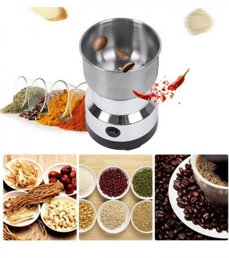 Mini Electric Grinder Stainless Steel Coffee Grinder For Coffee beans, Spices, Masala Grinder Machine 220V